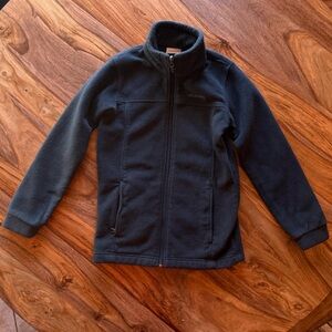 Kid’s Columbia Black Fleece Jacket